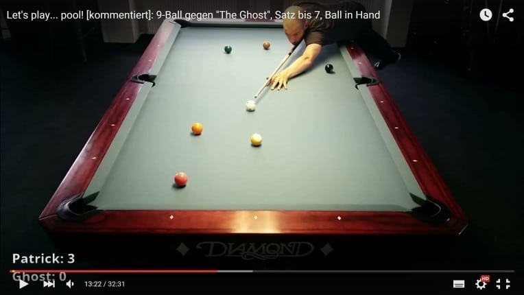 Let’s Play… pool! #1 – Billard-Trainings-Videos mit Kommentar