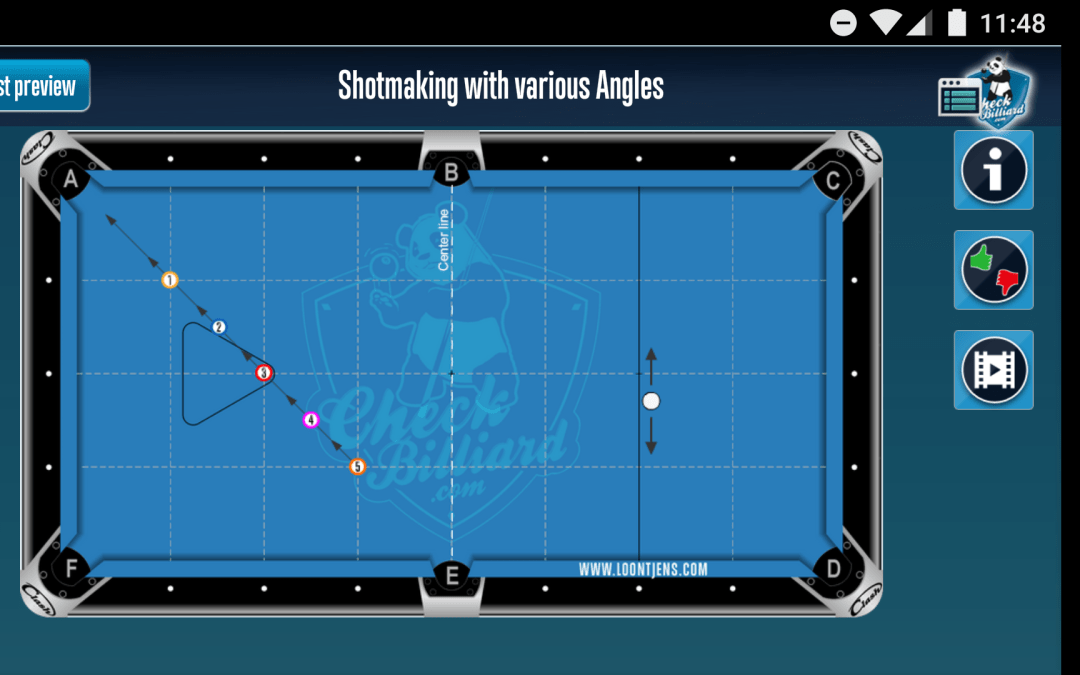 Pool training with a smartphone app – try out Checkbilliard!